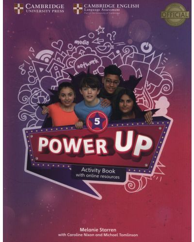 Power Up Level 5 Activity Book with Online Resources and Home Booklet / Английски език - ниво 5: Тетрадка с онлайн материали - 1