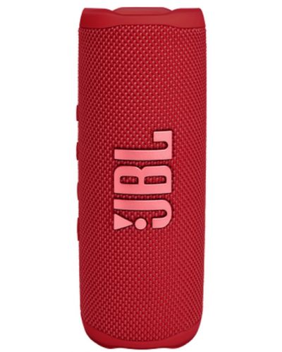 Портативна колонка JBL - Flip 6, водоустойчива, червена - 3