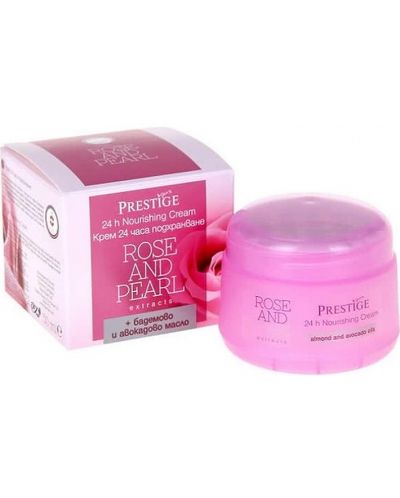 Prestige Rose & Pearl Подхранващ крем за лице, 50 ml - 1