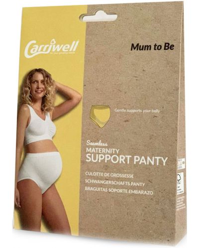 Поддържащи бикини за бременни Carriwell, размер M, бели - 5