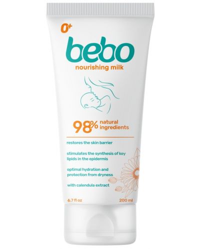 Подхранващо мляко Bebo, 200 ml