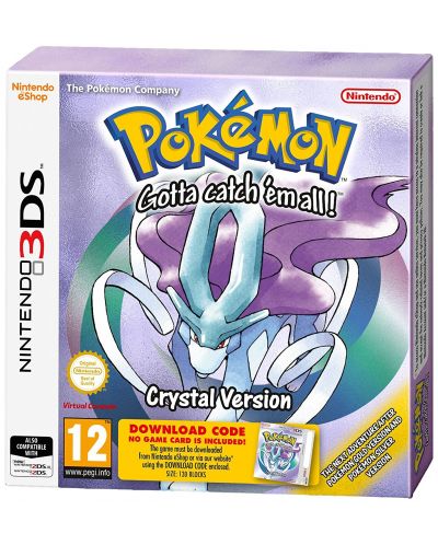 Pokemon Crystal - код в кутия (3DS) - 1
