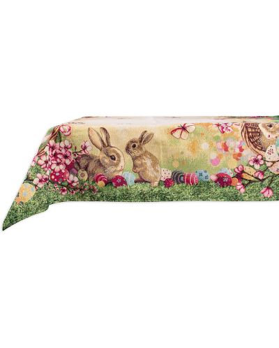 Покривка Rakla - Easter bunny and decoration, 140 х 180 cm - 2