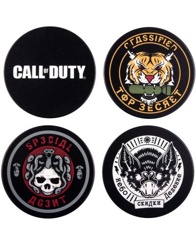 Подложки за чаши Gaya Games: Call of Duty - Badges (Cold War) - 1