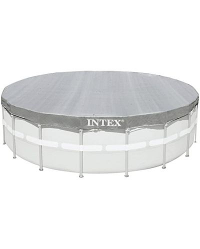 Покривало за басейн Intex - Deluxe, 549 cm, сиво - 1