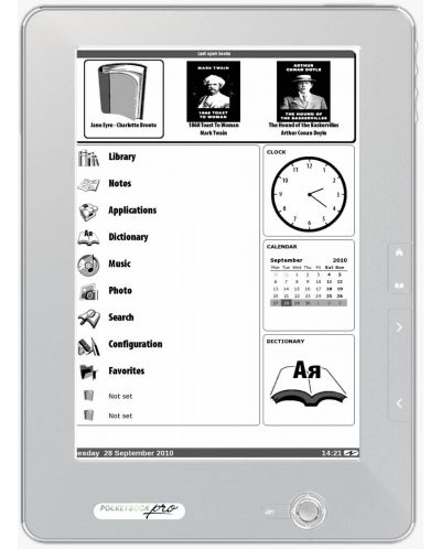 PocketBook Pro Touch (Pro 912) Е-четец - сив - 1