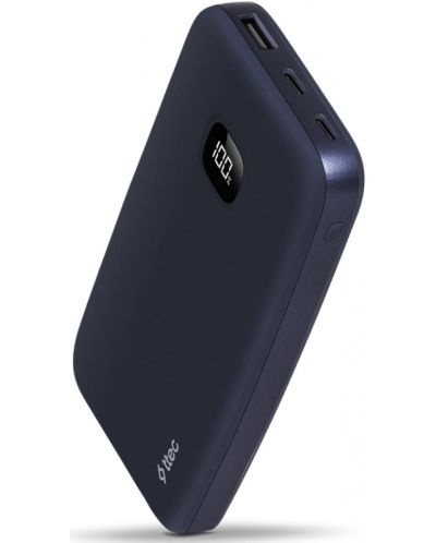 Портативна батерия ttec - ChargeUp Pro LCD, 10000 mAh, тъмносиня - 2