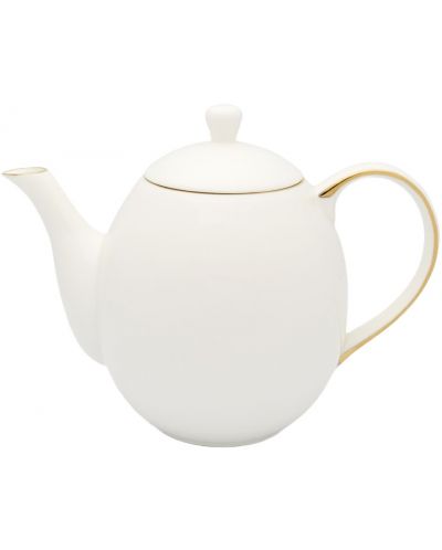 Порцеланов сет за чай Bredemeijer - Canterbury, 1.2 L, 3 части, бял - 2