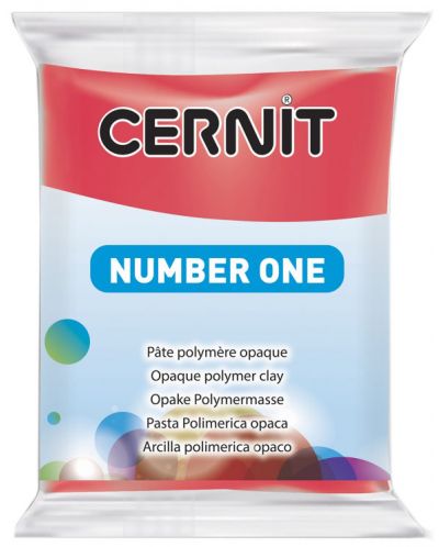 Полимерна глина Cernit №1 - Кармин, 56 g - 1
