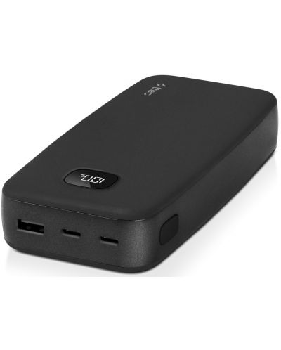 Портативна батерия ttec - ChargeUp Pro LCD, 20000 mAh, черна - 5