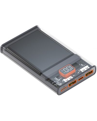Портативна батерия Diva - PB-105T PD, 10 000 mAh, прозрачна - 2