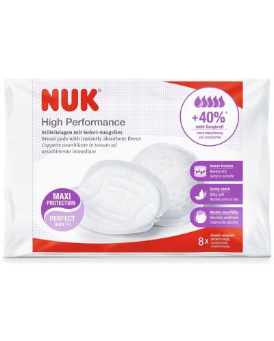 Подплънки за кърмачки Nuk High Performance, 8 броя - 1