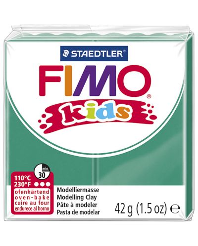 Полимерна глина Staedtler Fimo Kids - Зелена - 1