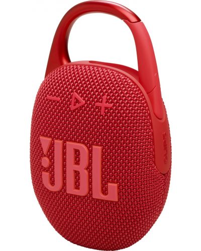 Портативна колонка JBL - Clip 5, червена - 6