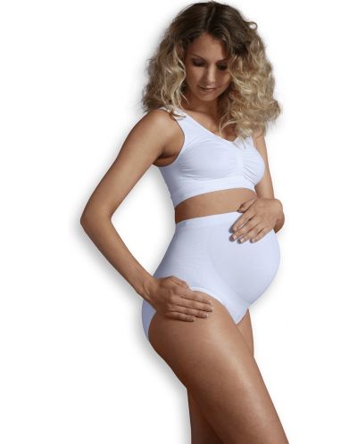 Поддържащи бикини за бременни Carriwell - Размер S, бели - 7