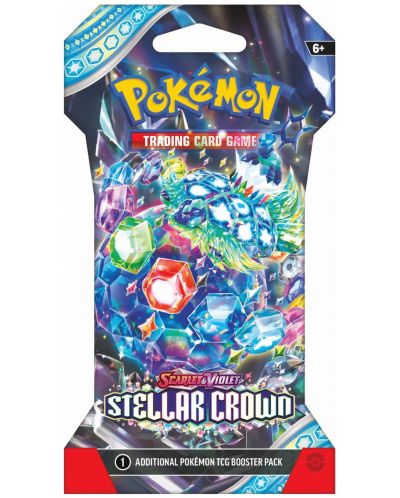 Pokemon TCG: Scarlet & Violet 7 Stellar Crown Sleeved Booster - 4