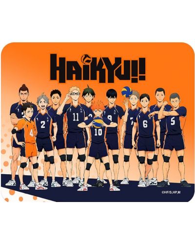 Подложка за мишка ABYstyle Animation: Haikyu! - Karasuno Team - 1