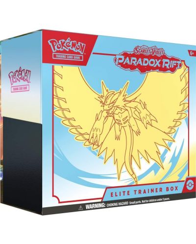 Pokеmon TCG: Scarlet & Violet 4 Paradox Rift Elite Trainer Box - Roaring Moon - 1
