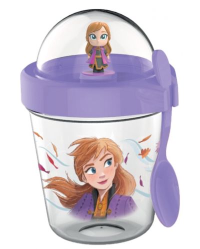 Комплект чаша и фигурка за игра Disney - Анна - 1