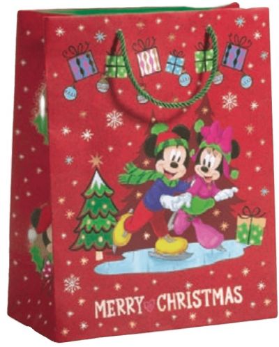Подаръчна торбичка Zoewie Disney - Mickey and Minnie, 26 x 13.5 x 33.5 cm - 1
