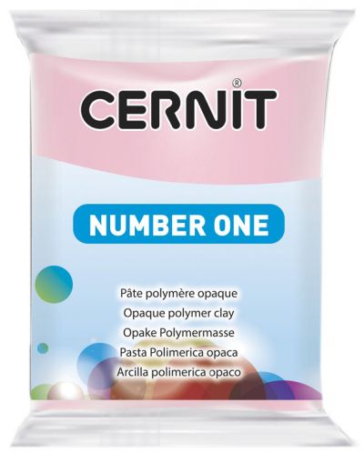 Полимерна глина Cernit №1 - Светлорозова, 56 g - 1