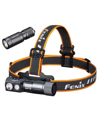 Подаръчен комплект Fenix - Челник HM71R и фенерче E02R - 3