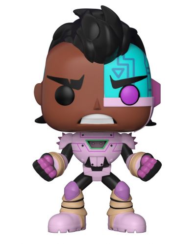 Фигура Funko Pop! Television: Teen Titans Go! - Night Begins to Shine - Cyborg, #605