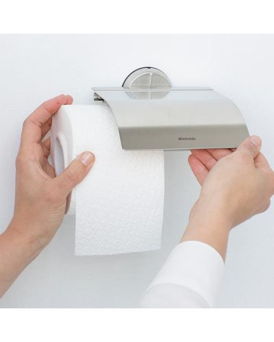 Поставка за тоалетна хартия Brabantia - Profile, Matt Steel - 3