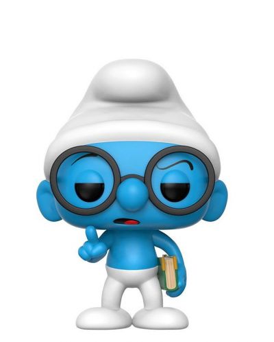 Фигура Funko Pop! Animation: The Smurfs - Brainy Smurf, #271 - 1