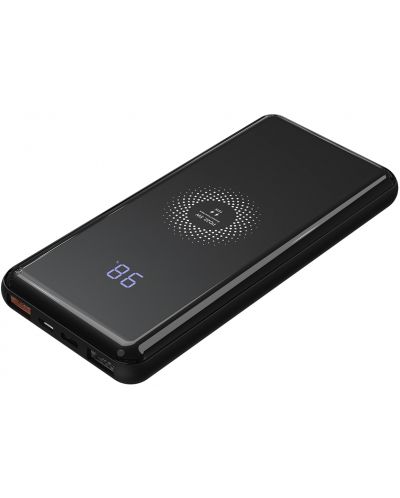 Портативна батерия Xmart - Power Charger, Wireless, 10 000 mAh, черна - 4
