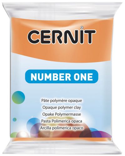 Полимерна глина Cernit №1 - Оранжева, 56 g - 1