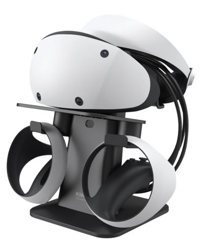 Поставка Kiwi Design - VR Stand and Organizer, черна - 2