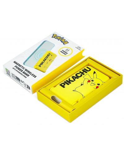 Портативна батерия OTL Technologies - Pikachu, 5000 mAh, жълта - 3