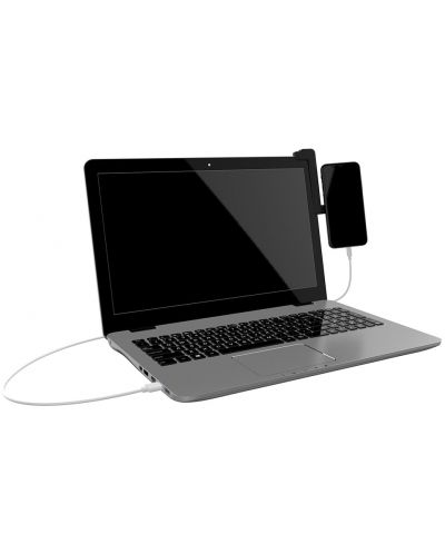 Поставка за телефон Tellur - Laptop Display Mount Magnetic, черна - 5