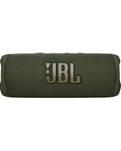 Портативна колонка JBL - Flip 6, водоустойчива, зелена - 2