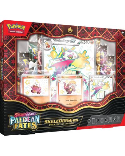 Pokemon TCG: Scarlet & Violet 4.5 Paldean Fates - Skeledirge Ex Premium Collection - 1