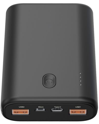Портативна батерия Xmart - Power Charger, 20 000 mAh, черна - 2