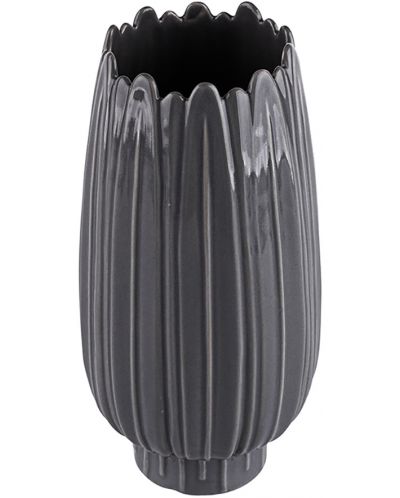 Порцеланова ваза ADS - Сива, 9.5 х 9.5 x 19 cm - 2