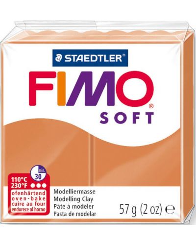 Полимерна глина Staedtler Fimo Soft - 57 g, коняк - 1