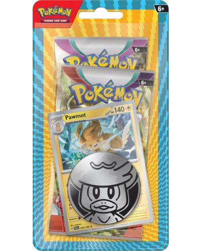 Pokemon TCG: 2-Pack Checklane Blister - Pawmot - 1
