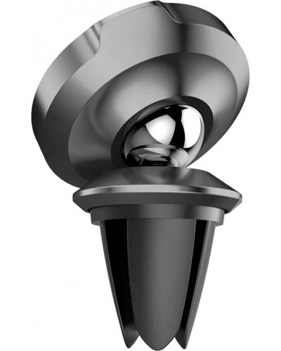 Поставка за кола Baseus - Small Magnetic Air Оutlet, черна - 4