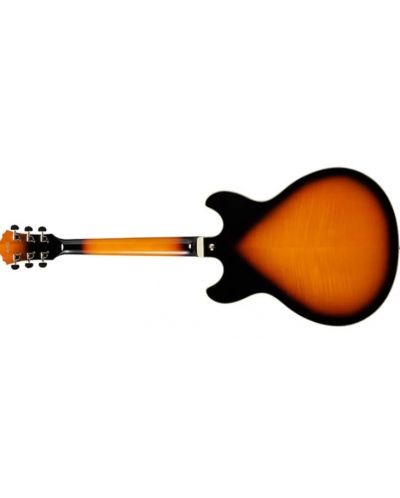 Полу-акустична китара Ibanez  -AS113 BS, Brown Sunburst - 4