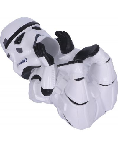 Поставка за бутилка Nemesis Now Movies: Star Wars - Stormtrooper Guzzler, 14 cm - 5