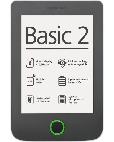 Електронен четец PocketBook Basic 2 - PB614 - 1