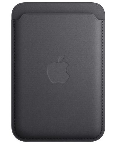 Калъф Apple - FineWoven Wallet MagSafe, iPhone, черен - 1