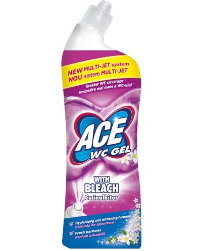 Почистващ препарат за тоалетна ACE - WC Gel Hypo, 700 ml - 1