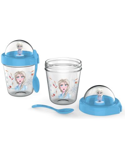Комплект чаша и фигурка за игра Disney - Елза - 3