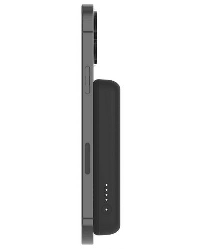 Портативна батерия Belkin - BoostCharge MagSafe, 5000 mAh, чернa - 4