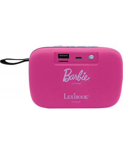 Портативна колонка Lexibook - Barbie BT018BB, розова - 2