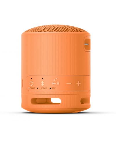 Портативна колонка Sony - SRS-XB100, оранжева - 10
